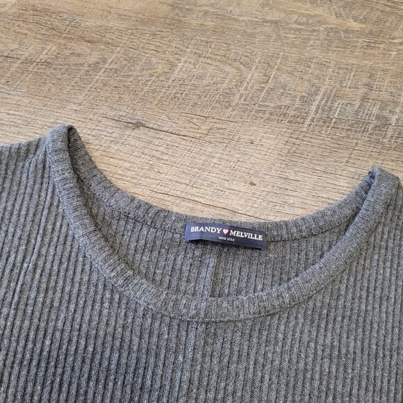 BRANDY MELVILLE | Janelle Ribbed Dress - Picture 5 of 7